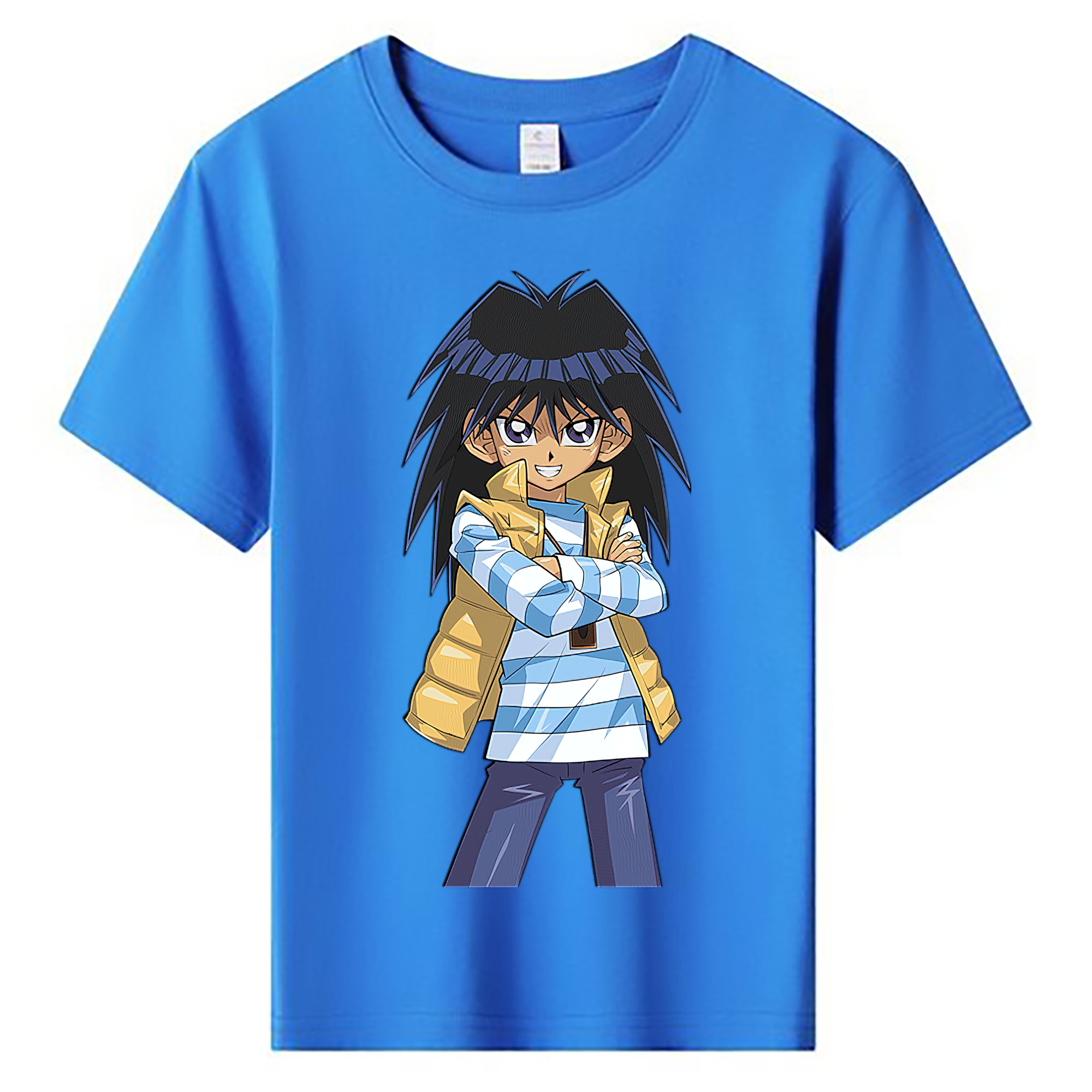 （画像用） 遊☆戯☆王 Yu-Gi-Oh! 綿100％キッズTシャツ（フロントプリント）